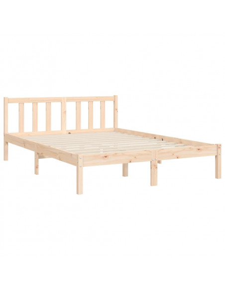 Giroletto con Testiera 140x200 cm in Legno Massello