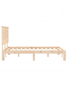 Giroletto con Testiera 140x200 cm in Legno Massello