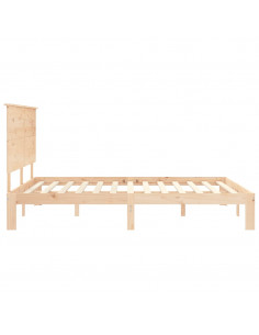 Giroletto con Testiera 160x200 cm in Legno Massello