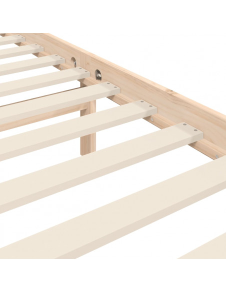 Giroletto con Testiera 200x200 cm in Legno Massello