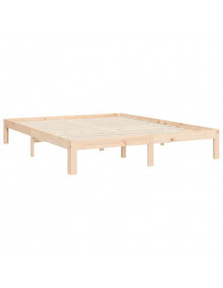 Giroletto con Testiera King Size in Legno Massello