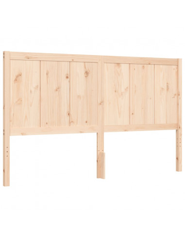 Giroletto con Testiera King Size in Legno Massello