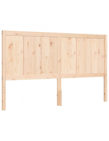 Giroletto con Testiera King Size in Legno Massello