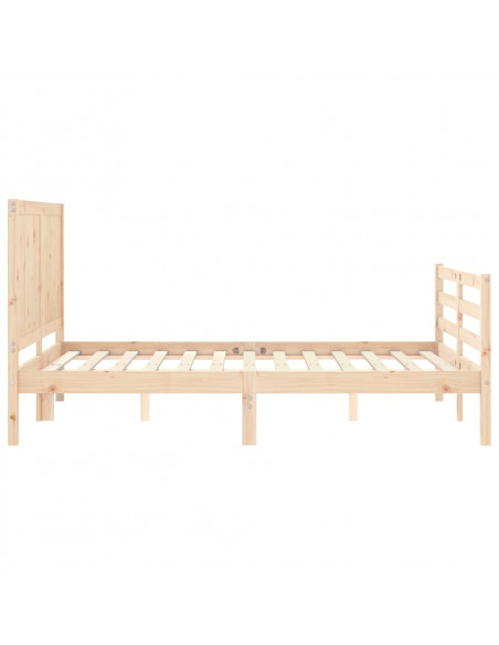 Giroletto con Testiera Small Double in Legno Massello