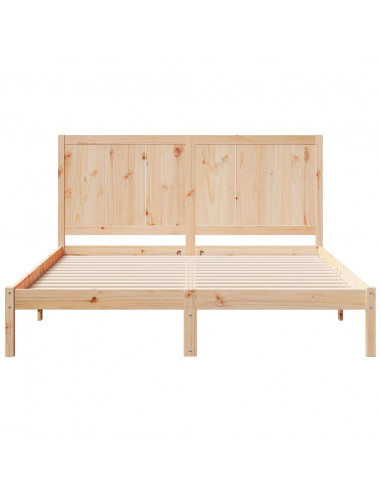 Giroletto Extra Lungo senza Materasso 140x210 cm Legno Massello