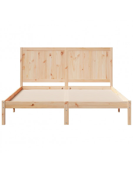 Giroletto Extra Lungo senza Materasso 140x210 cm Legno Massello