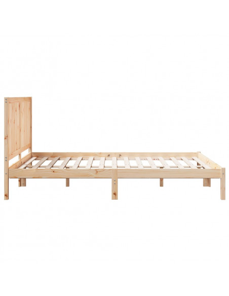 Giroletto Extra Lungo senza Materasso 140x210 cm Legno Massello