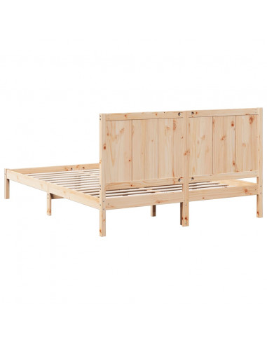 Giroletto Extra Lungo senza Materasso 140x210 cm Legno Massello