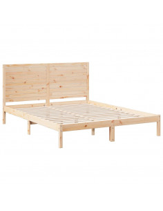 Giroletto Extra Lungo senza Materasso 140x210 cm Legno Massello 2