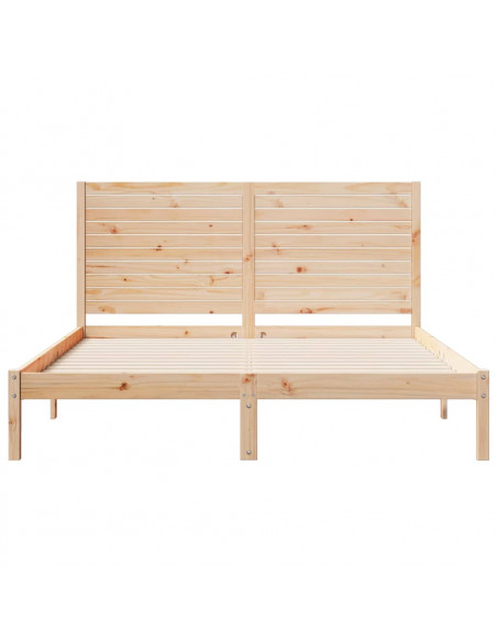 Giroletto Extra Lungo senza Materasso 140x210 cm Legno Massello