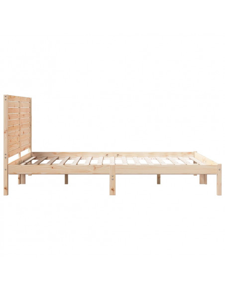 Giroletto Extra Lungo senza Materasso 140x210 cm Legno Massello
