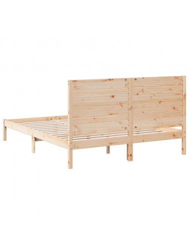 Giroletto Extra Lungo senza Materasso 140x210 cm Legno Massello