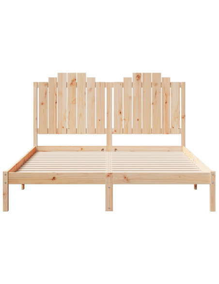 Giroletto Extra Lungo senza Materasso 160x220 cm Legno Massello