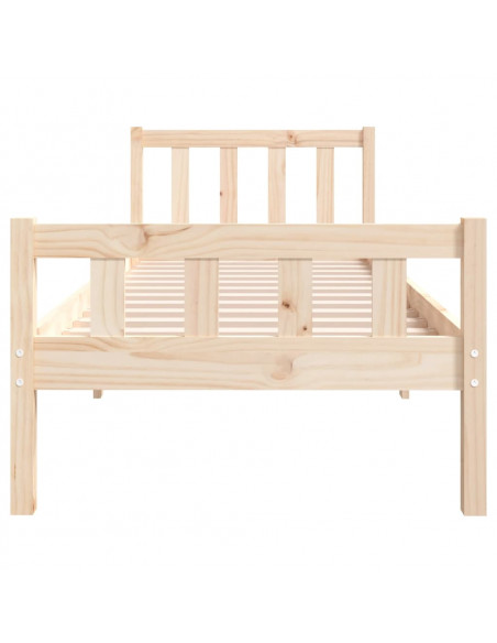 Giroletto in Legno Massello 90x190 cm Single