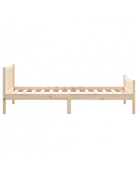 Giroletto in Legno Massello 90x190 cm Single