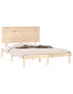 Giroletto in Legno Massello di Pino 140x190 cm 2