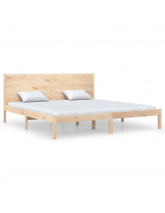 Giroletto in Legno Massello di Pino 200x200 cm