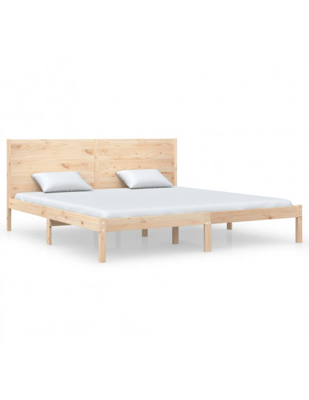 Giroletto in Legno Massello di Pino 200x200 cm