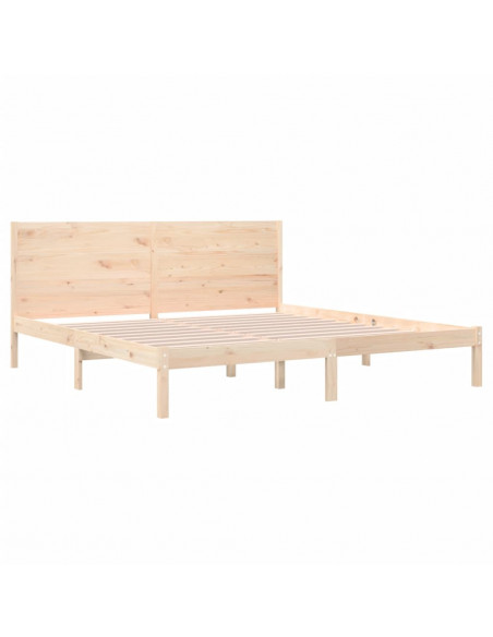 Giroletto in Legno Massello di Pino 200x200 cm