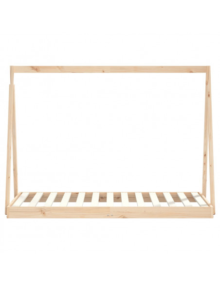 Giroletto per Bambini 80x160 cm in Legno Massello di Pino
