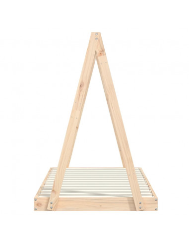 Giroletto per Bambini 80x160 cm in Legno Massello di Pino