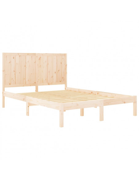 Giroletto senza Materasso 120x190 cm in Legno Massello di Pino
