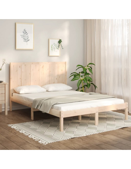 Giroletto senza Materasso 120x190 cm in Legno Massello di Pino