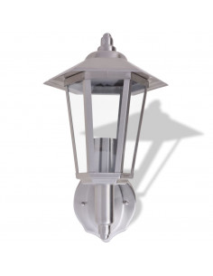Lampada da parete per esterno in acciaio inox 2
