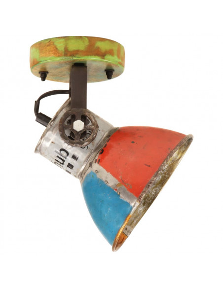 Lampade Soffitto/Parete Industriali 2 pz Recupero 17x24 cm E27