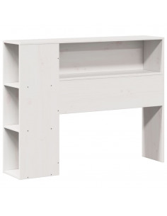 Letto con Libreria senza Materasso 75x190 cm in Legno Pino