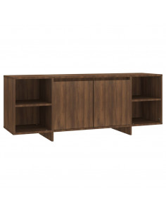 Mobile Porta TV Rovere Marrone 130x35x50 cm in Truciolato