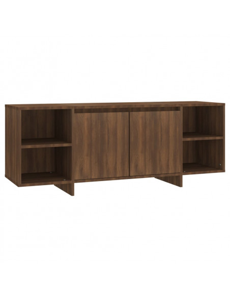 Mobile Porta TV Rovere Marrone 130x35x50 cm in Truciolato