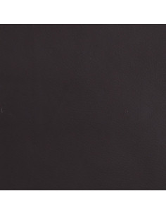Poggiapiedi Nero 45x29,5x35 cm in Tessuto e Similpelle