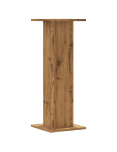 Supporti Altoparlanti 2 pz Rovere 30x30x80 cm in Multistrato