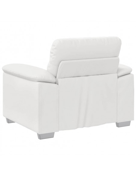 Poltrona Bianca 100x81x84 cm in Similpelle