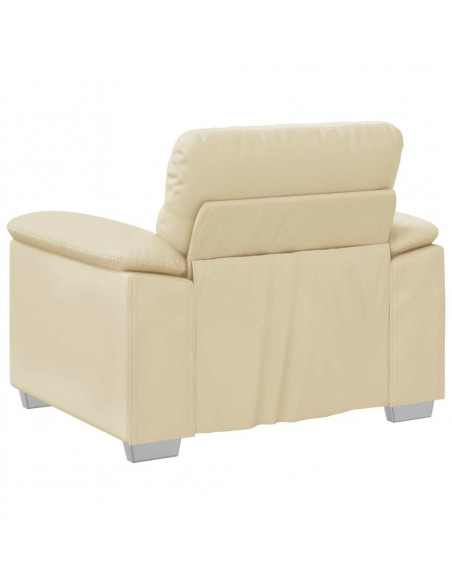 Poltrona Crema 60 cm in Similpelle
