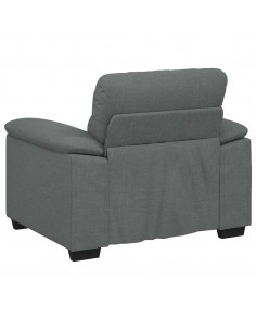 Poltrona Grigio Scuro 60 cm in Tessuto