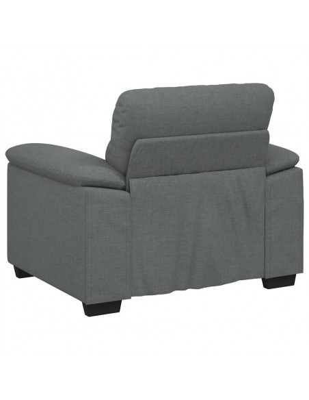 Poltrona Grigio Scuro 60 cm in Tessuto