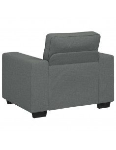 Poltrona Grigio Scuro 60 cm in Tessuto