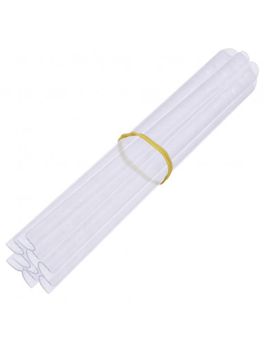 Recinzione Frangivento 4 pz in PVC 35x0,19m Marrone
