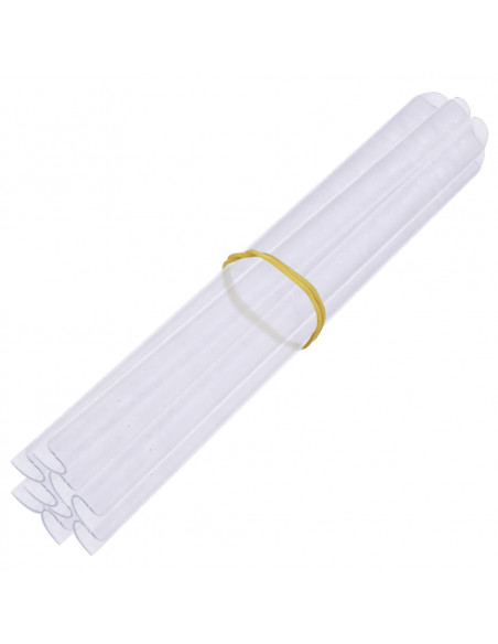 Recinzione Frangivento 4 pz in PVC 35x0,19m Marrone