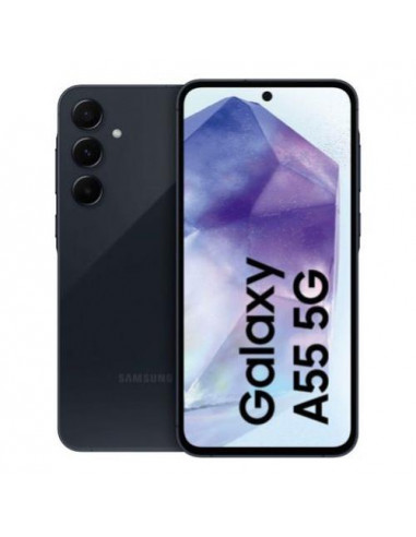 SAMSUNG GALAXY A55 6.6" 128GB RAM 8GB 5G DUAL SIM BLACK VODAFONE ITALIA