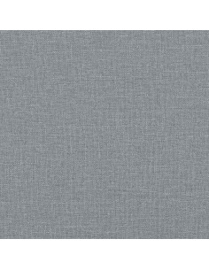 Set di Divani 3 pz con Cuscini Grigio Chiaro in Tessuto