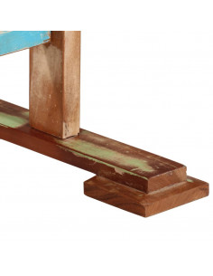 Tavolo da Pranzo 110x55x78 cm in Legno Massello di Recupero