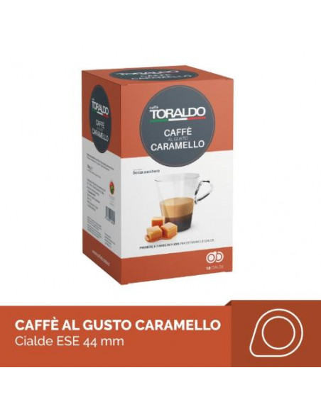 TORALDO CAFFE GUSTO CARAMELLO 18 CIALDE ESE 44MM
