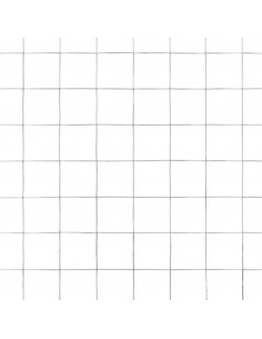 Recinzione in Rete per Pollaio Acciaio Zincato 25x1,5m Argento