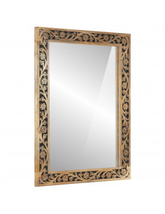 Set Mobili da Bagno 5 pz in Legno Massello di Mango