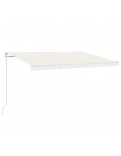Tenda da Sole Retrattile Automatica 450x300 cm Crema