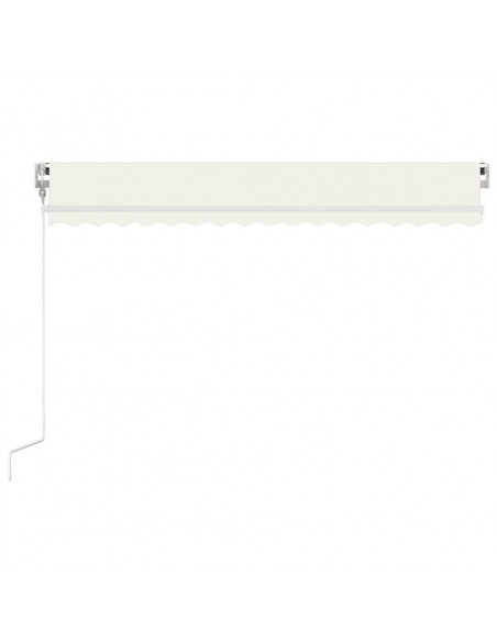 Tenda da Sole Retrattile Automatica 450x300 cm Crema