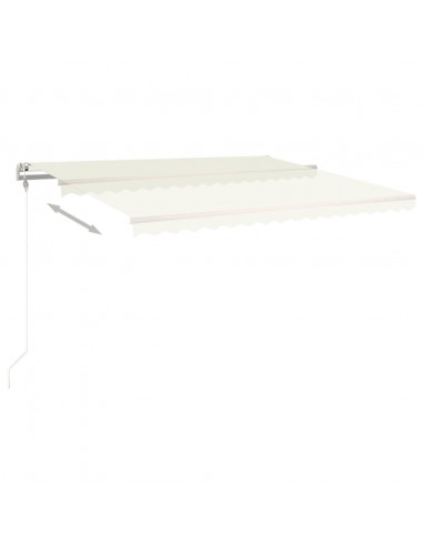 Tenda da Sole Retrattile Automatica 450x300 cm Crema